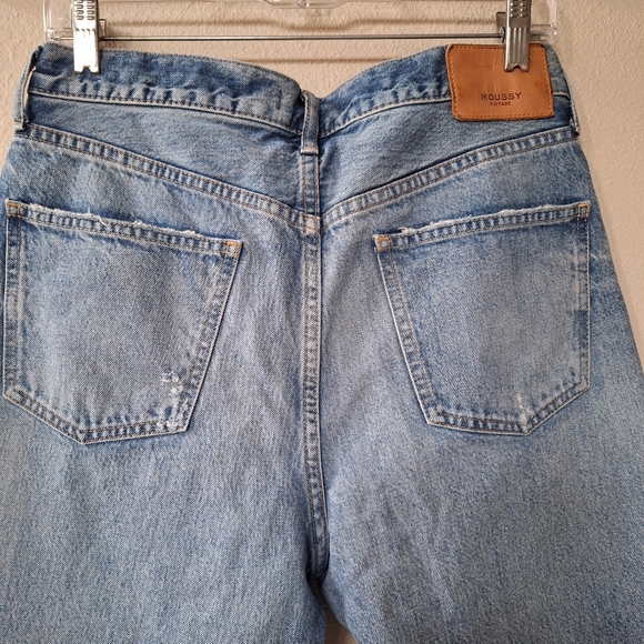 Moussy Vintage Howa Ankle Jeans Women’s 30x28 Distressed - Picture 8 of 10